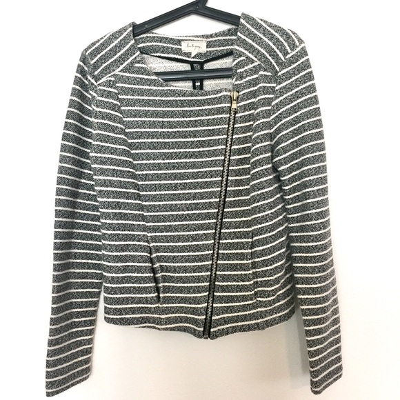 Lou & grey asymmetrical zip motto jacket s… - Picture 1 of 15